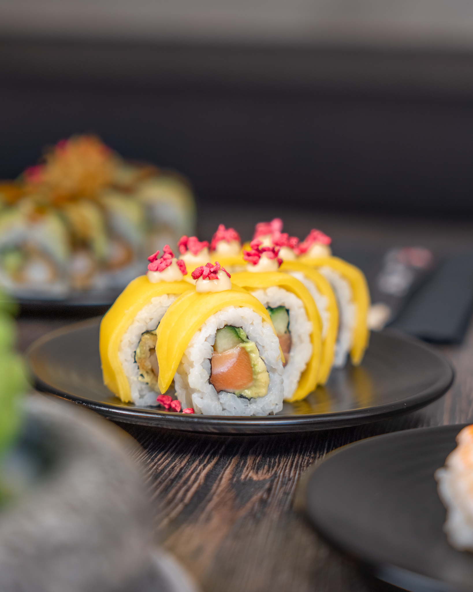 Otra muestra del trabajo profesional de sushi
